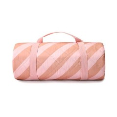 Manta Picnic Stripes Pink de Monnëka.