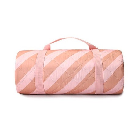Manta Picnic Stripes Pink de Monnëka.