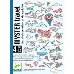 Cartas Myster Travel de Djeco.