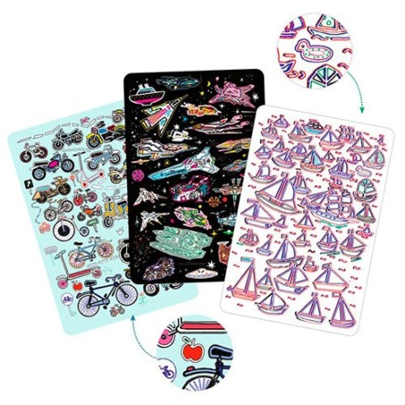 Juego de Cartas Myster Travel de Djeco | Observación y Rapidez(4-12 años)