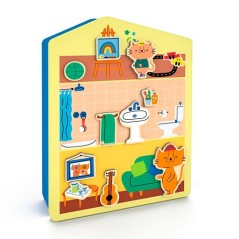 Magnéticos Inzehouse de Djeco.