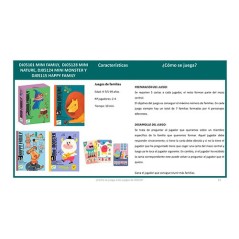 Cartas Mini Family de Djeco.