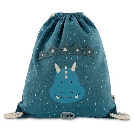 Saquito mochila Mr Triceratops de Trixie.