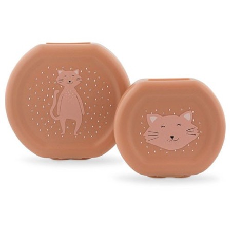 Fiambrera con Clip 2 uds. Mrs. Cat de Trixie.
