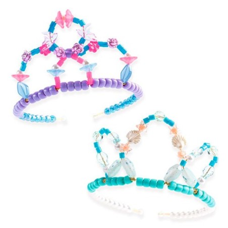 Perlas Duo de Tiaras Azul