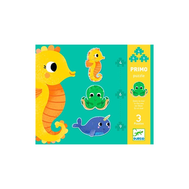 Puzzle Evolutivo en el Mar +2 años. Puzzle Evolutivo en el Mar +2 años.