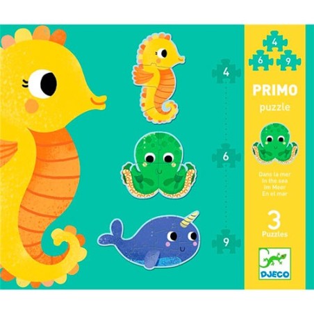 Puzzle evolutivo infantil de Djeco.