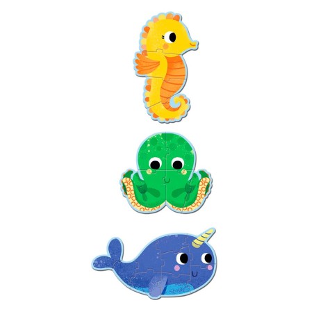 Puzzle Evolutivo en el Mar +2 años.