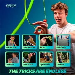 ZipString Rock’it Red Original | Cuerda Volante | La Comba