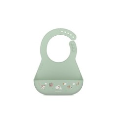Babero silicona MIO Little Farm de Little Dutch.