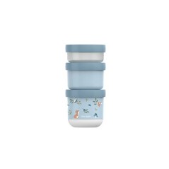 Caja Snack Apilable MIO 3 Forest Friends de Little Dutch.