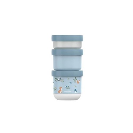 Caja Snack Apilable MIO 3 Forest Friends de Little Dutch.