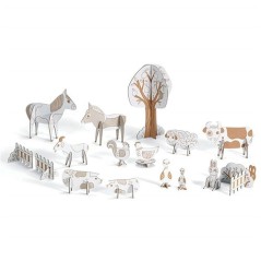 Colorear-construir-jugar La Granja +5 años