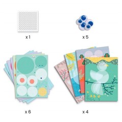 Crear con Pegatinas, Círculos y círculos +3 años
