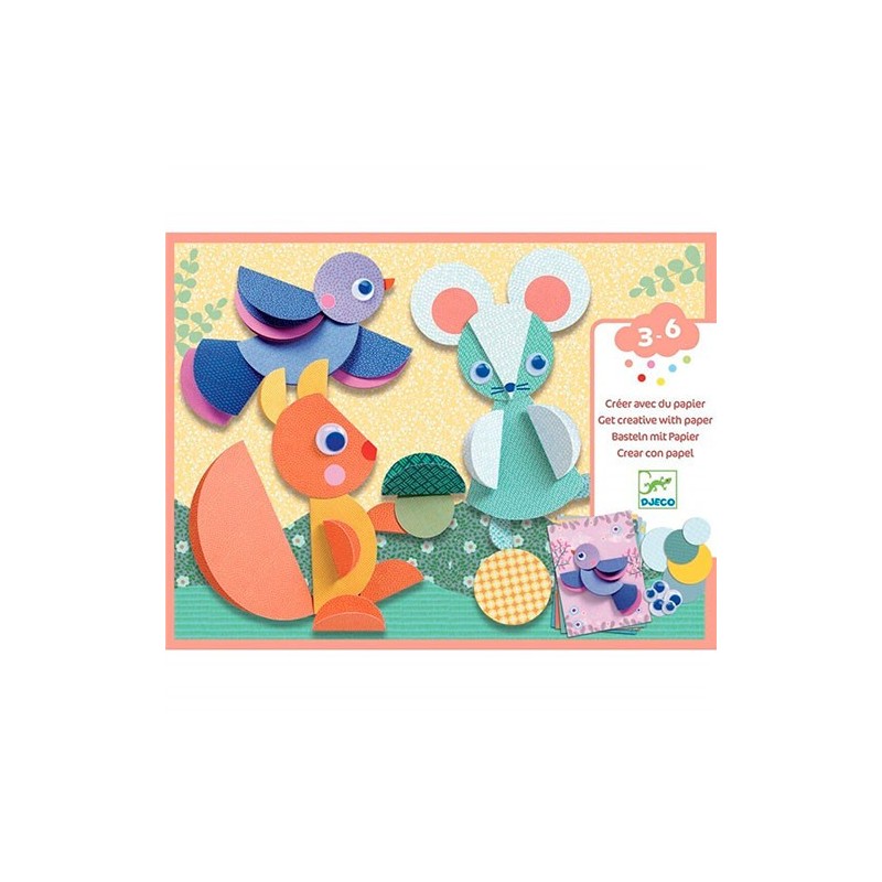 Crear con Pegatinas, Círculos y círculos +3 años