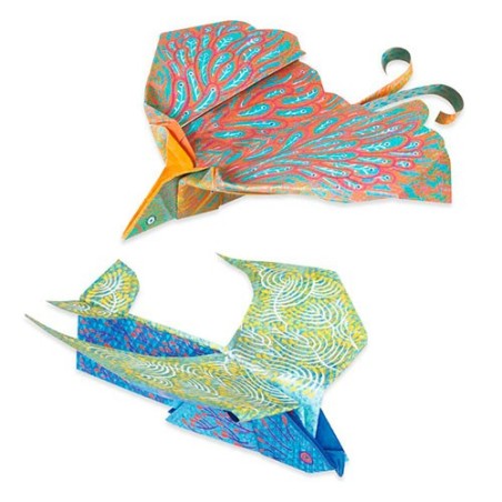 Papiroflexia Origami Pájaros +7 años