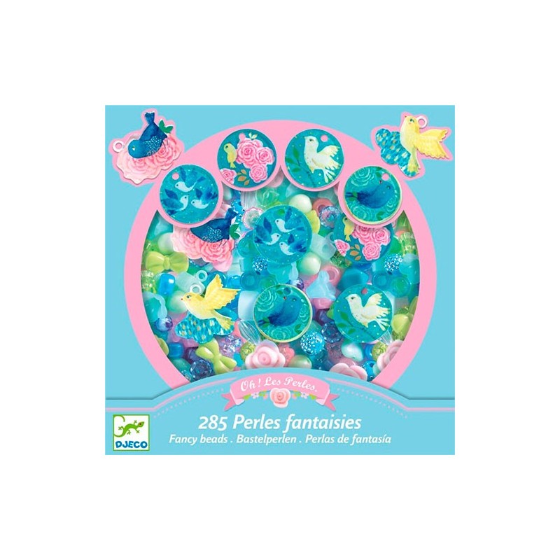 Perlas Fantasía Abalorios Pájaros +6 años Perlas Fantasía Abalorios Pájaros +6 años