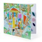 Colorea Las Cabañas de Nina +5 años