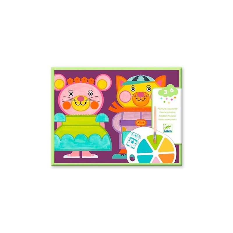 Pintura con Paleta los Mofletudos +3 años