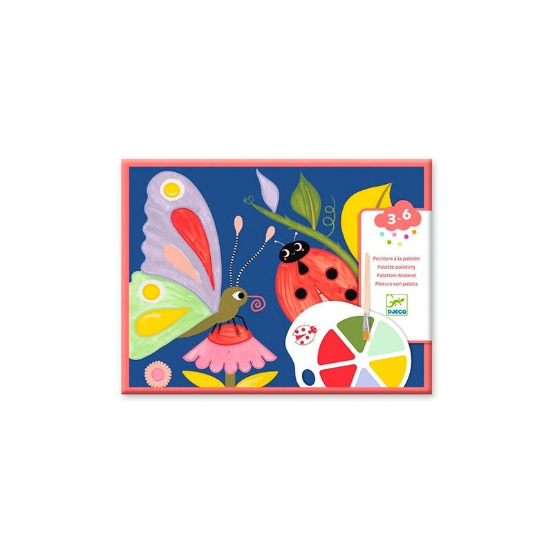 Pintura con Paleta los Bichitos +3 años
