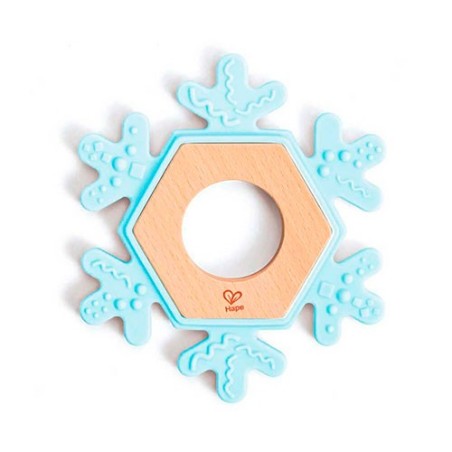 Snowflake Teether  mordedor de Hape.