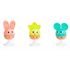 Set Sonajeros y Mordedores Hape | Silicona Segura | La Comba Infantil
