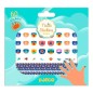 Adhesivos para uñas Mediterráneo de Djeco.