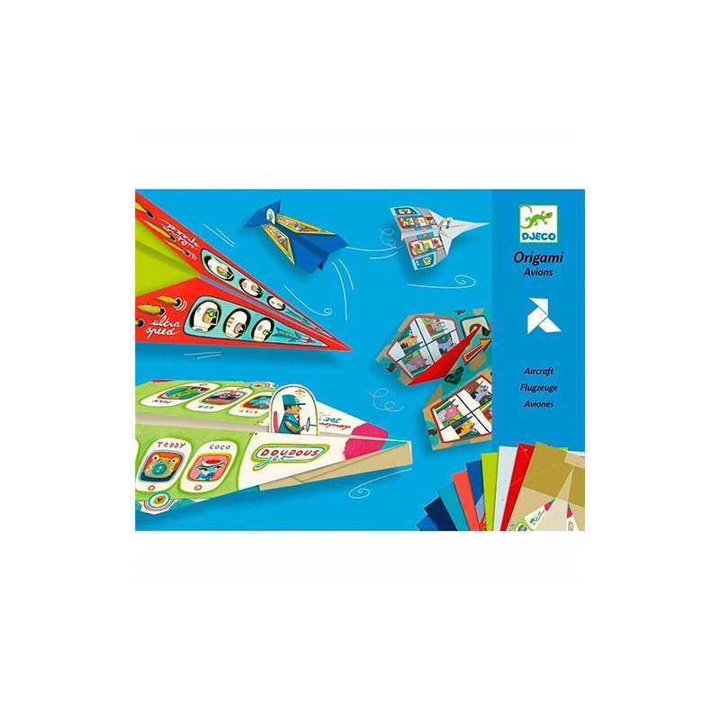 Papiroflexia Origami Aviones +6 años