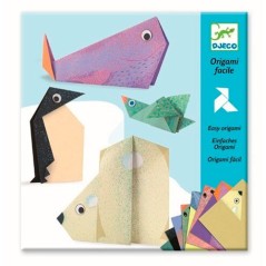 Papiroflexia Origami Animales Polares de Djeco.