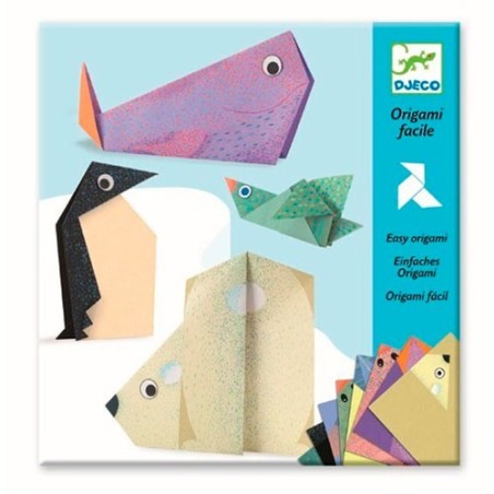 Papiroflexia Origami Animales Polares de Djeco.