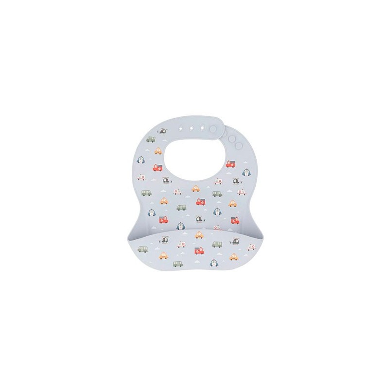 Babero silicona City Cars