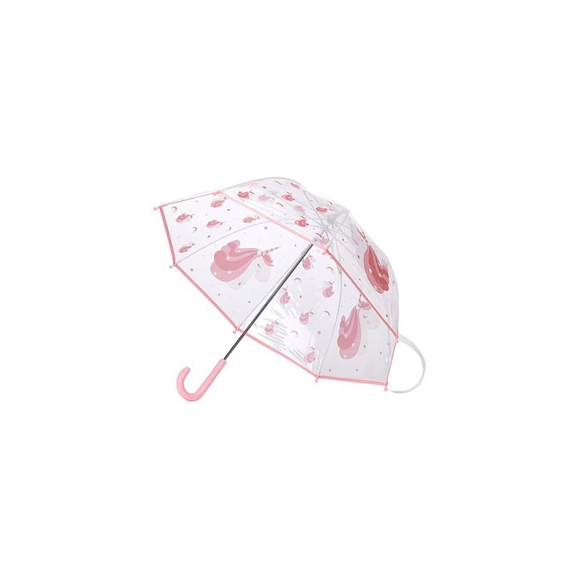 Paraguas Transparente Magical Unicorn