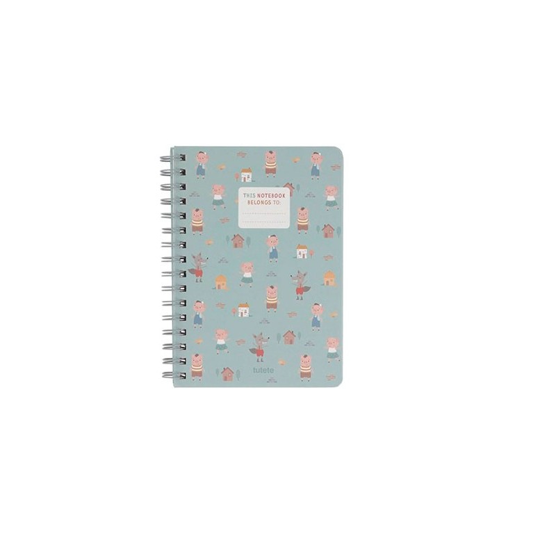 Libreta Escolar The Three Little Pigs