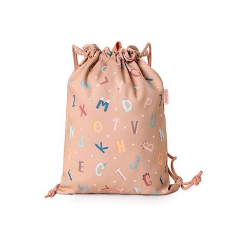 Mochila Saco Impermeable Funny Letters