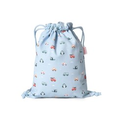 Mochila Saco Tela City Cars de Tutete.