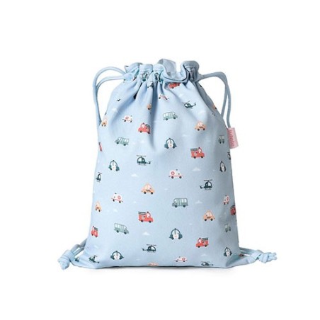 Mochila Saco Tela City Cars de Tutete.