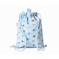 Mochila Saco Tela City Cars