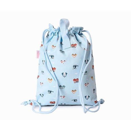 Mochila Saco Tela City Cars