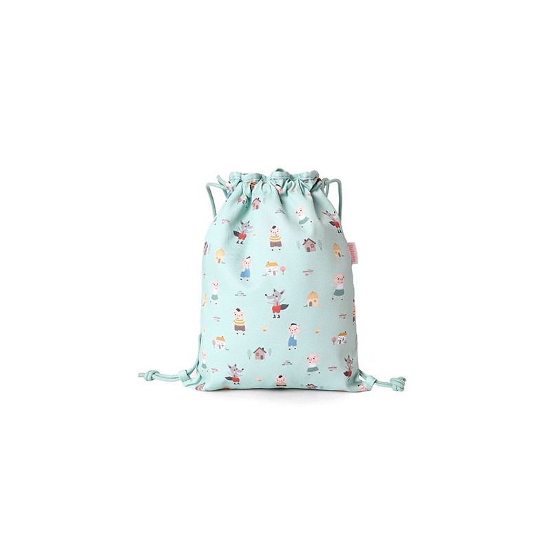 Mochila Saco Tela The Three Little Pigs