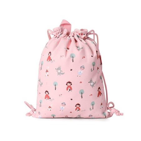 Mochila Saco Tela Little Red de Tutete.