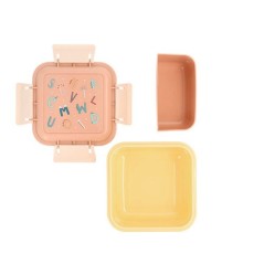 Caja Almuerzo Grande Funny Letters de Tutete.