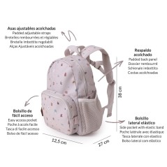 Mochila Infantil Geometric Nature