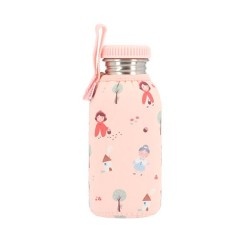 Botella Acero con Funda Little Red Personalizable 500ml de Tutete.
