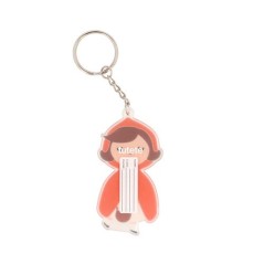 Llavero Silicona Personalizado Little Red