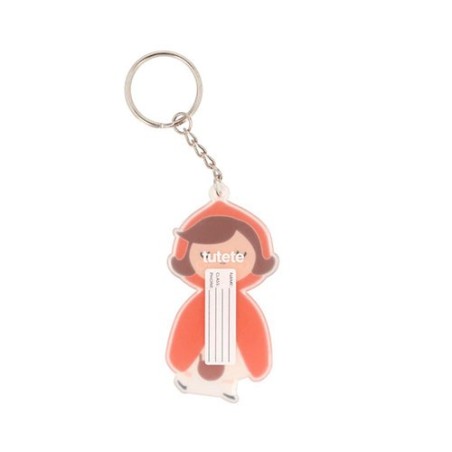 Llavero Silicona Personalizado Little Red