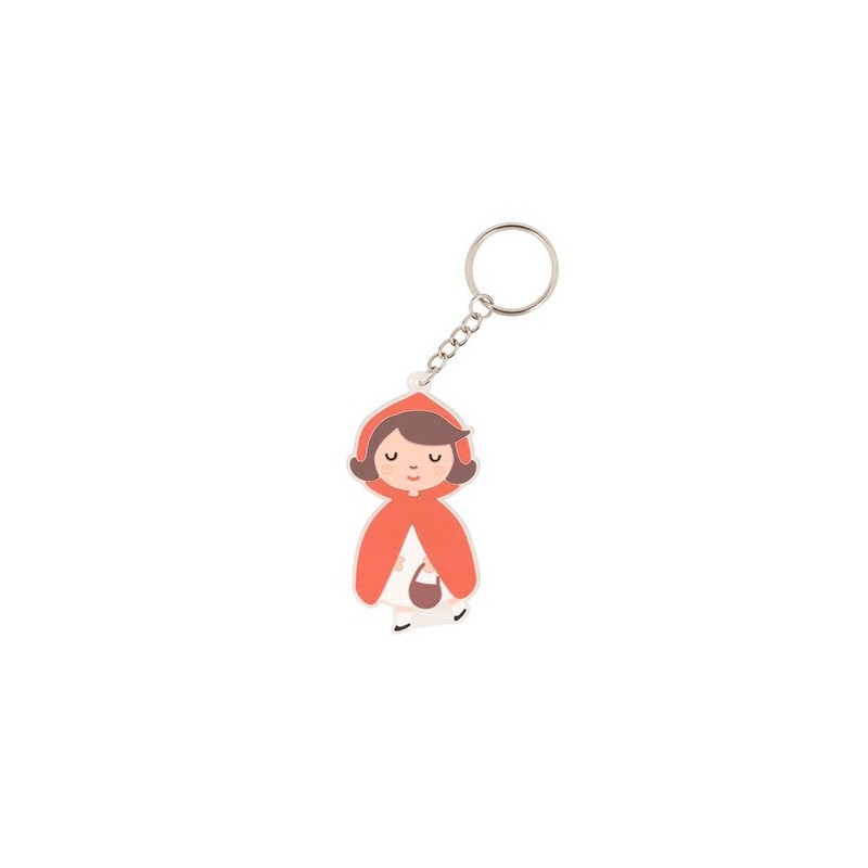 Llavero Silicona Personalizado Little Red Llavero Silicona Personalizado Little Red