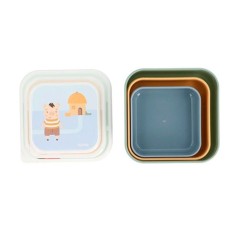 3 Cajas Almuerzo The Three Little Pigs de Tutete.