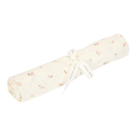 Muselina 120 x120 cm Fairy Blossom de Little Dutch.