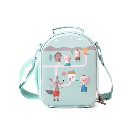 Bolsa Merienda Térmica 3D The Three Little Pigs de Tutete.