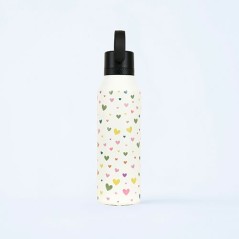 Mii Confetti 60 Corazones Nata Botella Térmica de Runbott.